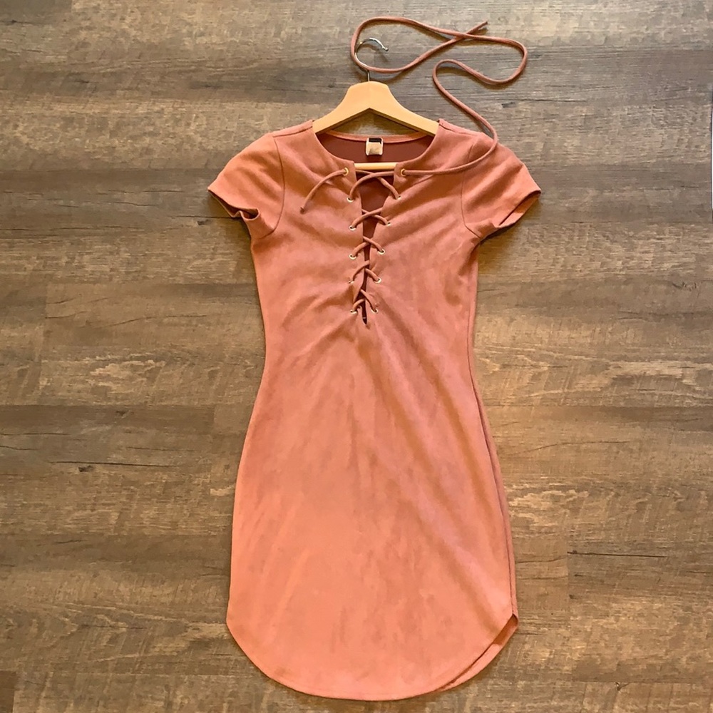 Blush pink Windsor dress - S